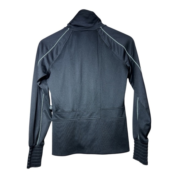 Armani Exchange women’s black, high neck track jacket - Picture 2 of 16